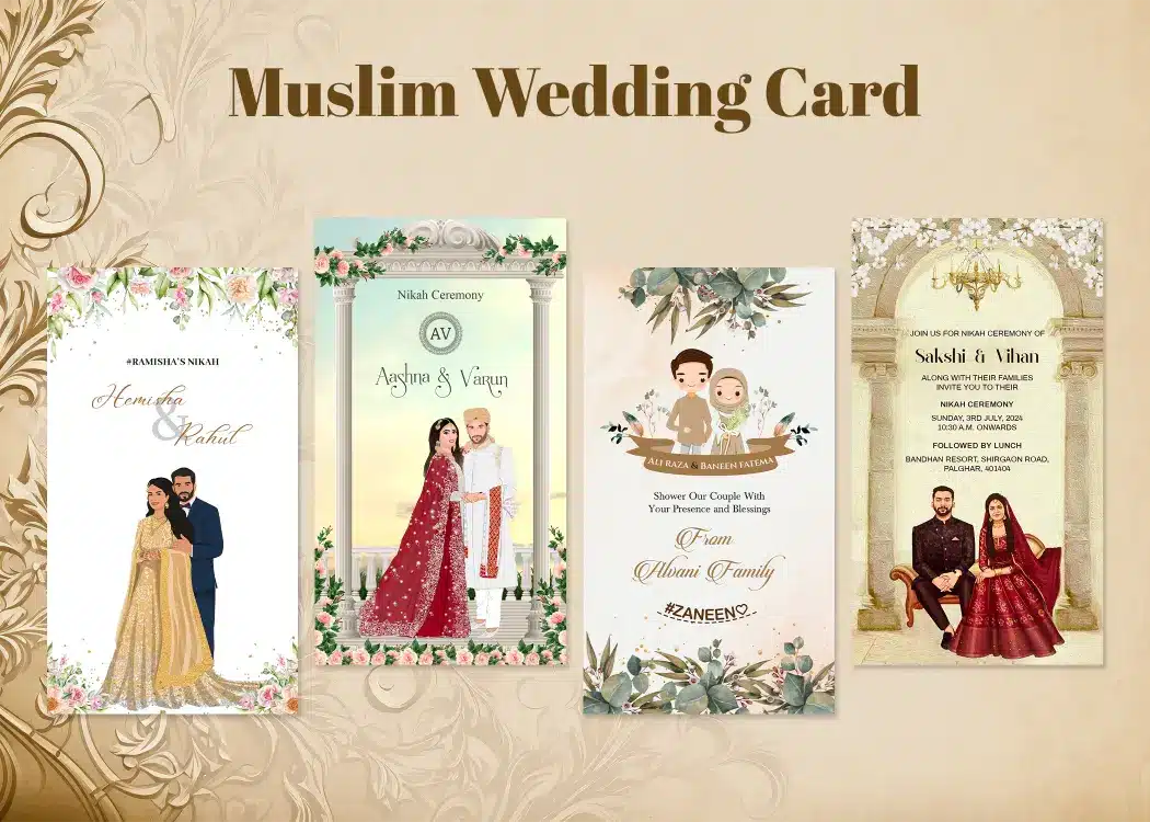 Shop India Wedding Muslim Card