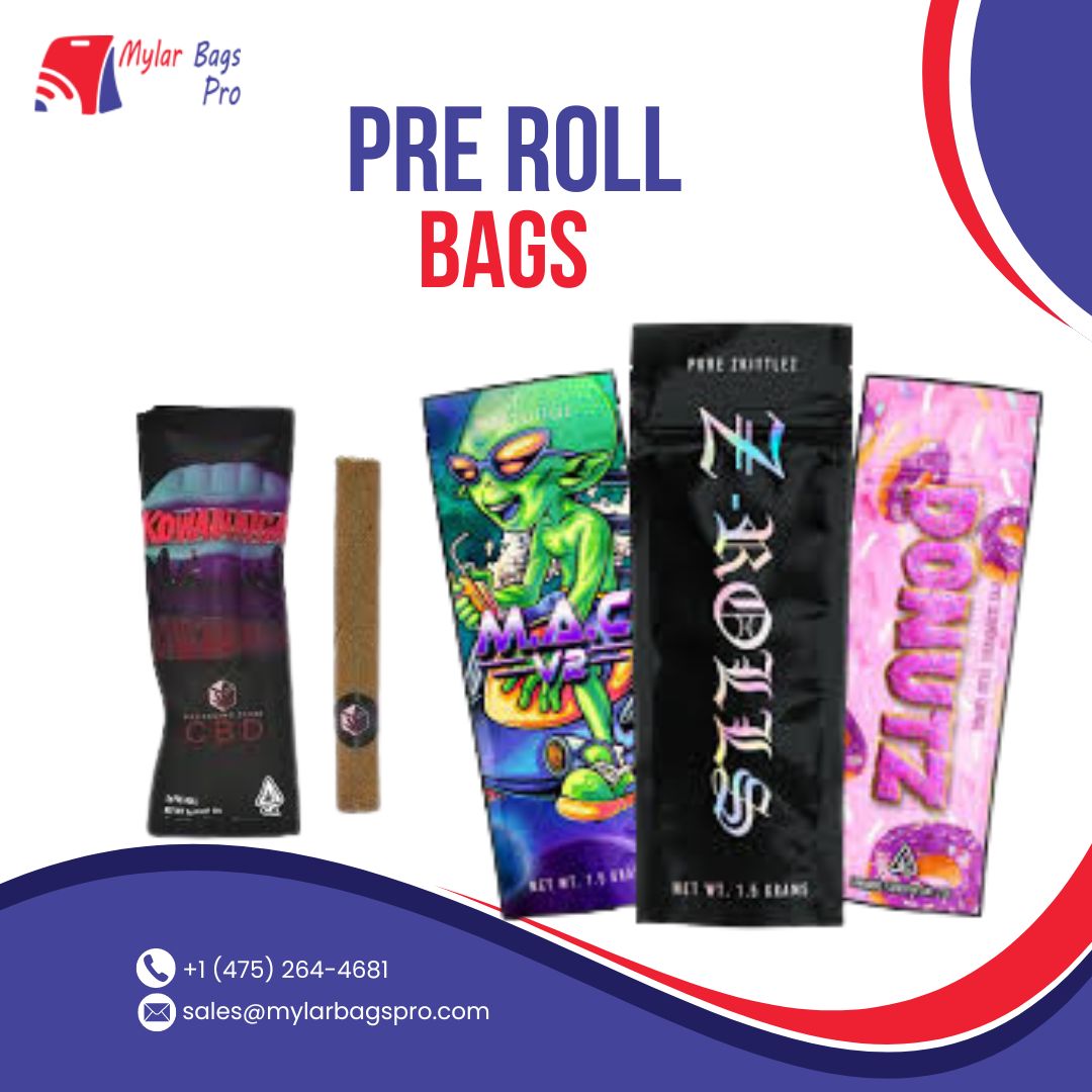 Custom Pre Roll Bags for Your Brand’s Success